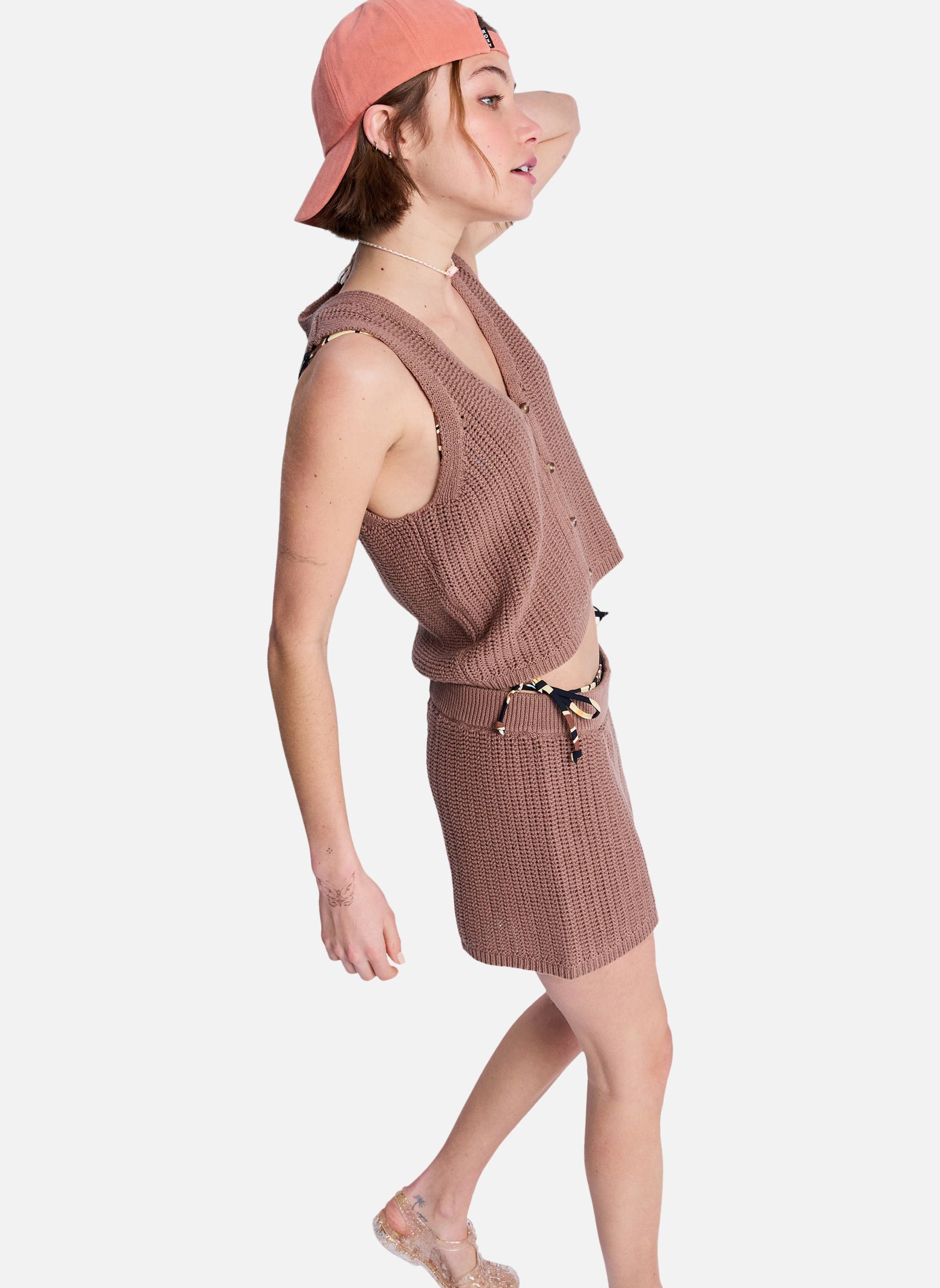 Shorts Beach Bungalow femme marron Roxy Shorts Beach Bungalow femme marron Marron