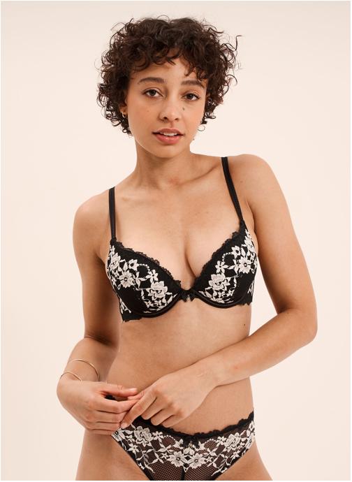 Mosquitos Brassières Soutien-gorge - POESIEPLUNGEMAXPU femme noir