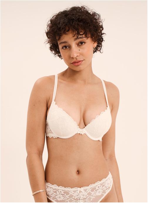 Mosquitos Brassières Soutien-gorge - POESIEPLUNGEMAXPU femme blanc