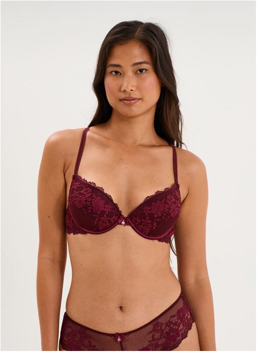 Mosquitos Brassières POESIEPLUNGEMAXPU femme violet