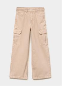 Pantalons Pantalon - CRE4_PWIDE_CARGO fille vert