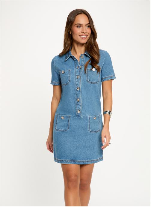 Morgan Robes 261-RSIA femme bleu