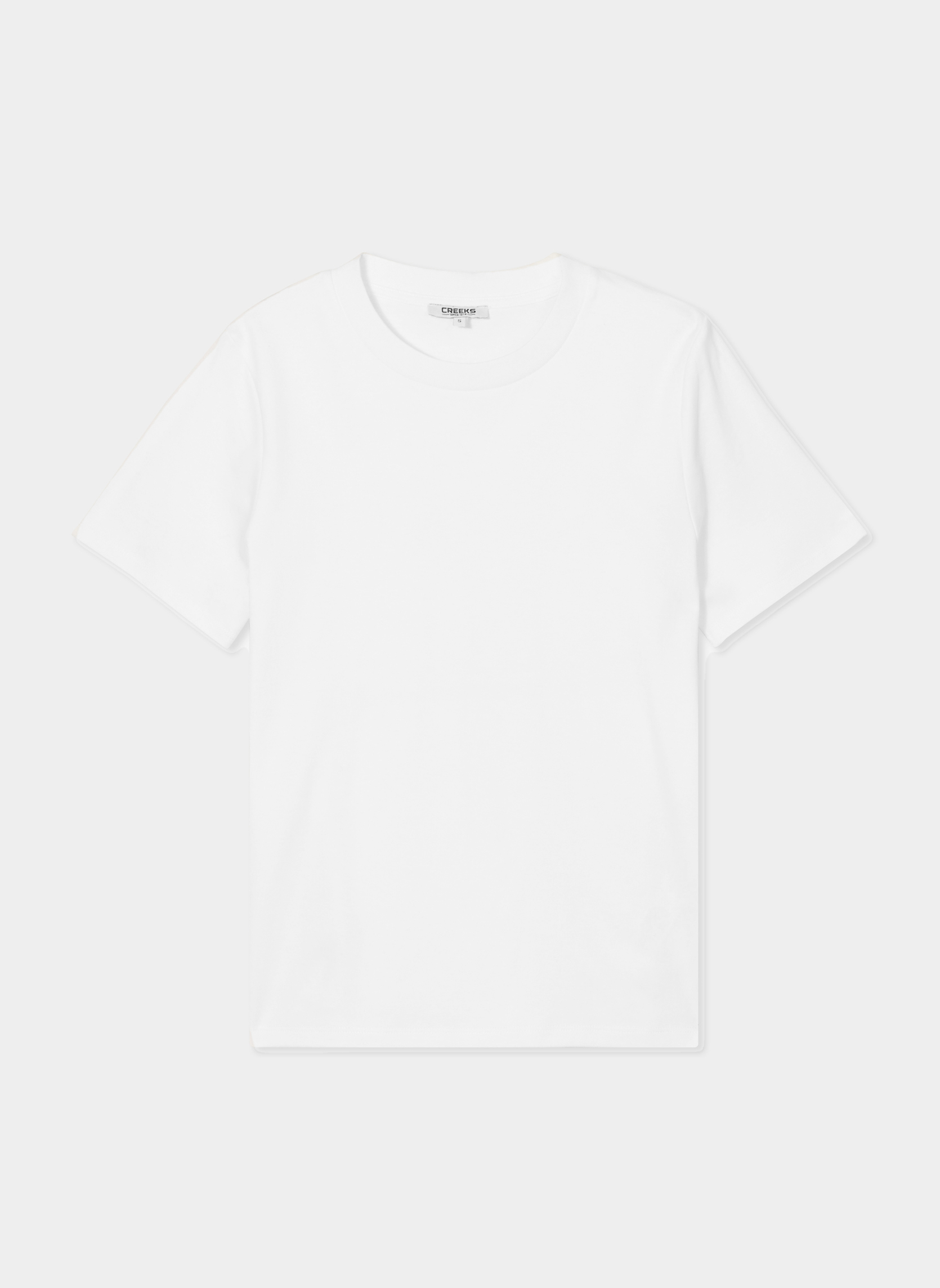 Tee-shirts T-shirt - CRE3_TLOURD femme blanc CREEKS Tee-shirts T-shirt - CRE3_TLOURD femme blanc Blanc