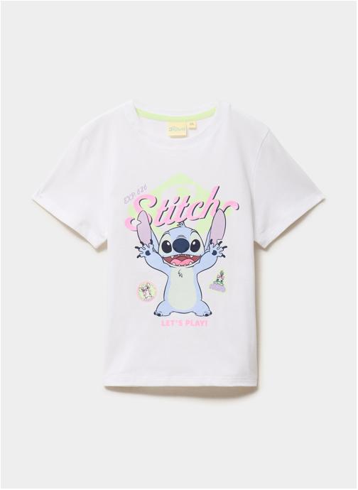 Stitch Tee-shirts T-shirt - SUN_EZ61142.F11 fille blanc
