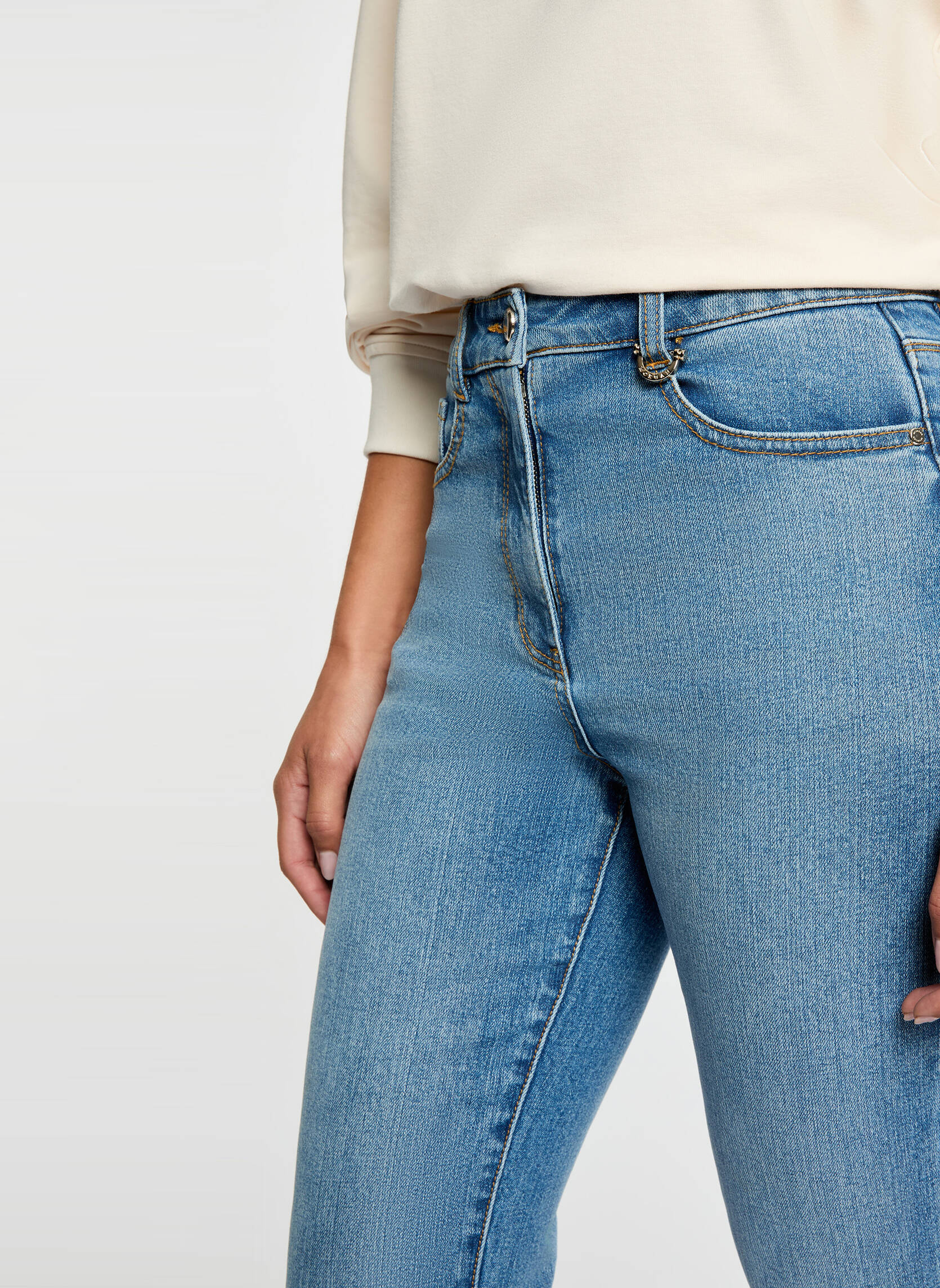 Jeans droit 261-PUIKO femme bleu Morgan Jeans droit 261-PUIKO femme bleu Jean stone