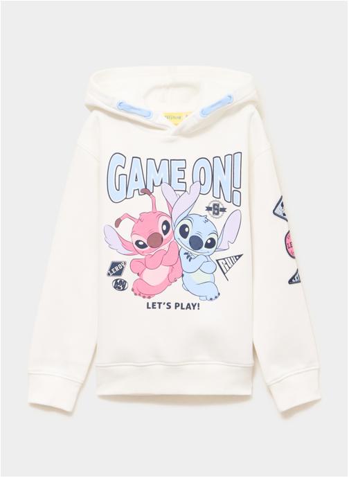 Stitch Sweats à capuche Sweat - SUN_EZ61138.F11 fille beige