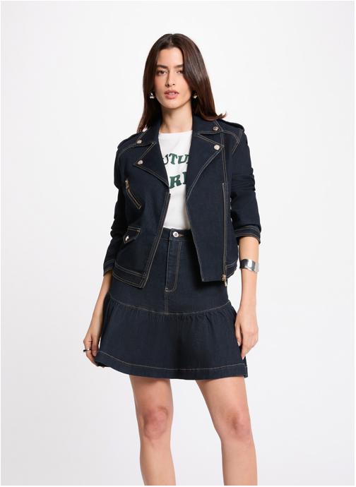 Morgan Vestes en jean 261-VSOUBIA femme bleu