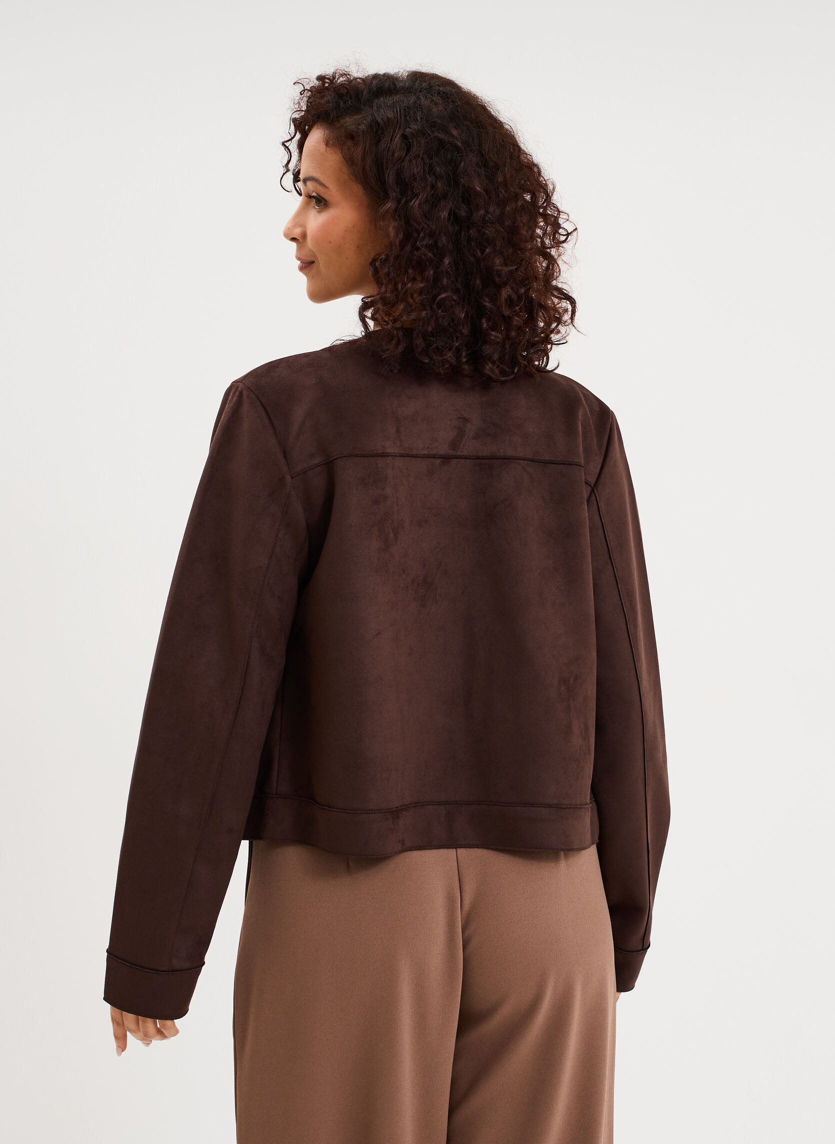 Blousons Veste - MOS3_GLADYS femme marron Mosquitos Blousons Veste - MOS3_GLADYS femme marron Marron foncé