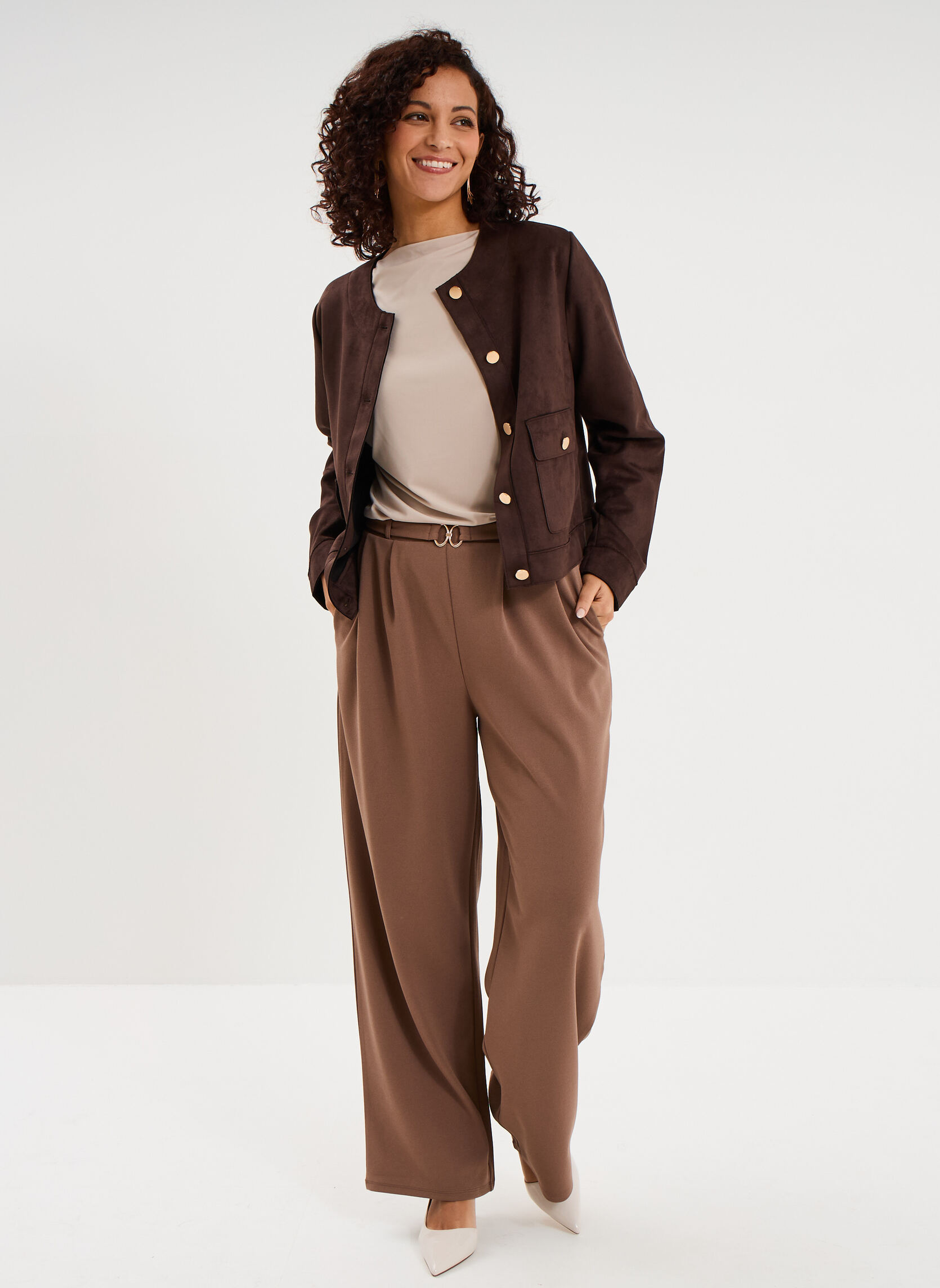 Blousons Veste - MOS3_GLADYS femme marron Mosquitos Blousons Veste - MOS3_GLADYS femme marron Marron foncé