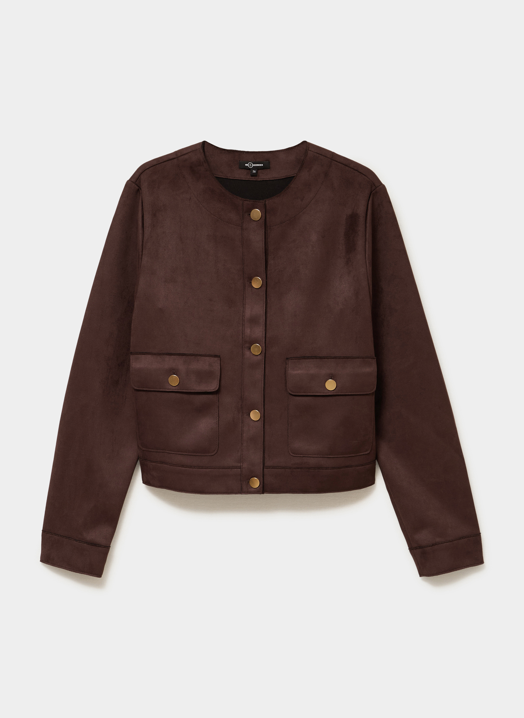 Blousons Veste - MOS3_GLADYS femme marron Mosquitos Blousons Veste - MOS3_GLADYS femme marron Marron foncé
