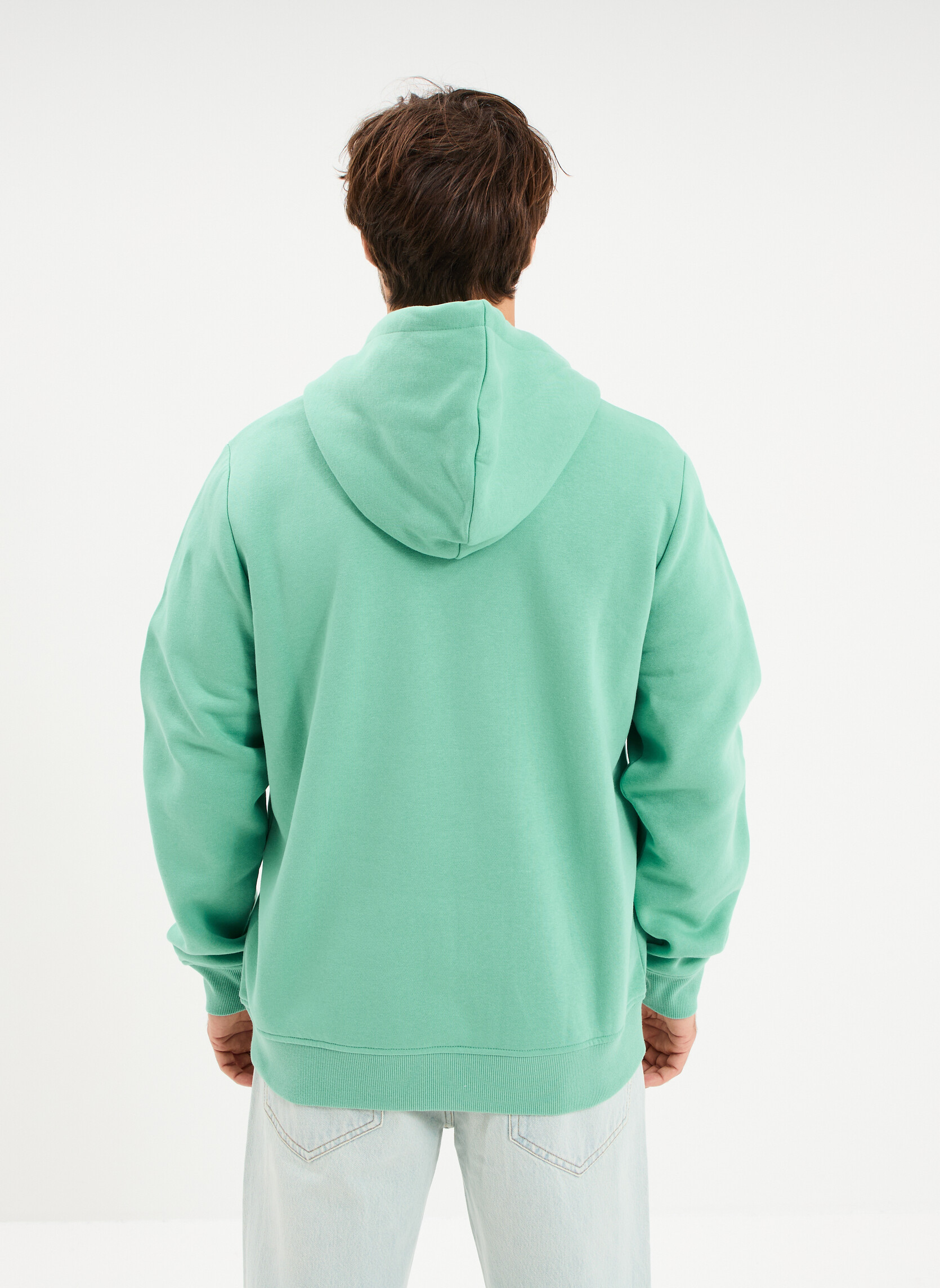 Sweats à capuche Sweat - CRE1SIMON_CREMENTHE homme vert CREEKS Sweats à capuche Sweat - CRE1SIMON_CREMENTHE homme vert Vert clair