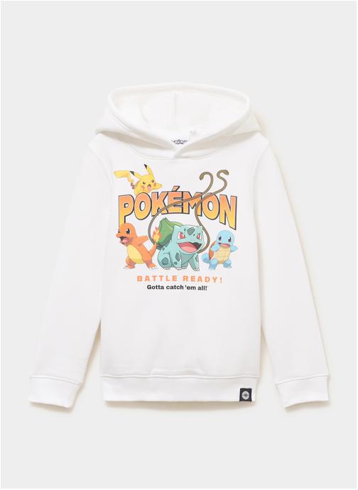 Pokemon Sweats à capuche Sweat - SHL_COCKER_POKEMON garçon blanc