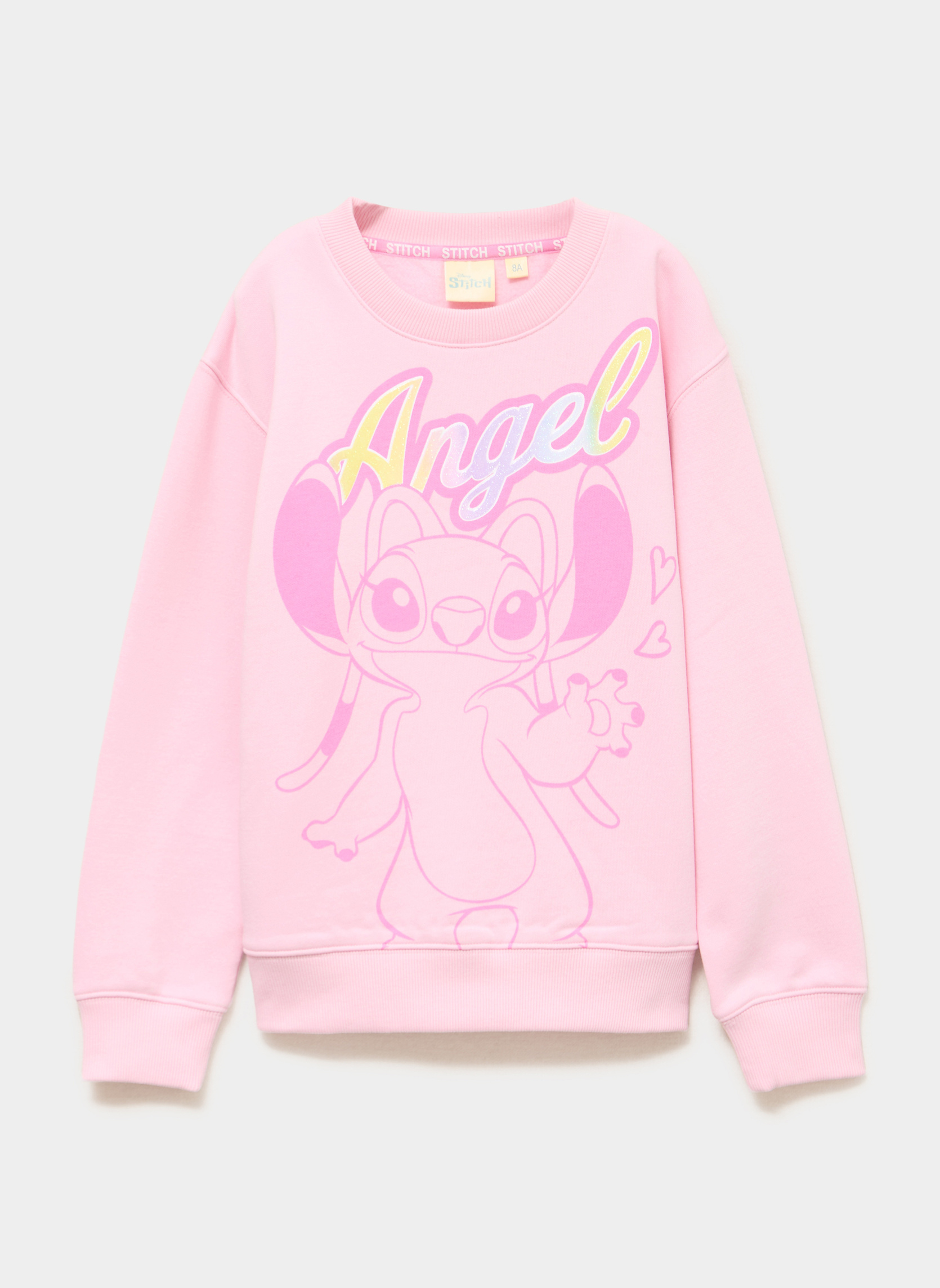 Sweats à capuche Sweat - SUN_EZ61143.F11 fille rose Stitch Sweats à capuche Sweat - SUN_EZ61143.F11 fille rose Rose