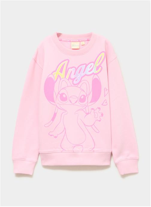Stitch Sweats à capuche Sweat - SUN_EZ61143.F11 fille rose