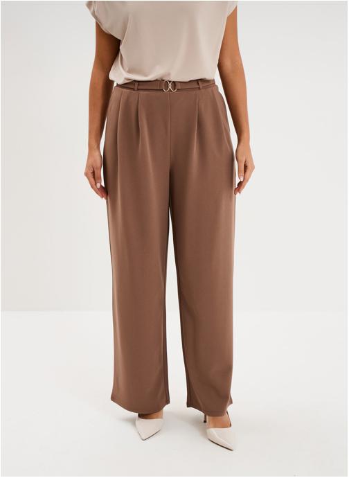 Mosquitos Pantalons droit Pantalon - MOS3_PCAROLINE femme marron