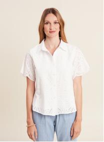 Chemises CHECOBROD femme blanc Bréal Chemises CHECOBROD femme blanc Blanc