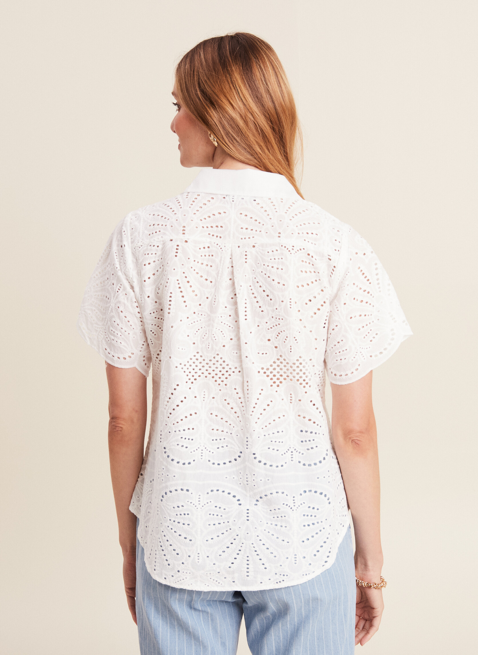 Chemises CHECOBROD femme blanc Bréal Chemises CHECOBROD femme blanc Blanc