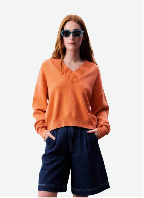 FRNCH Pulls DARA femme orange