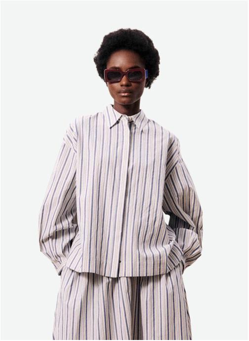 FRNCH Chemises LANIAKEA femme bleu