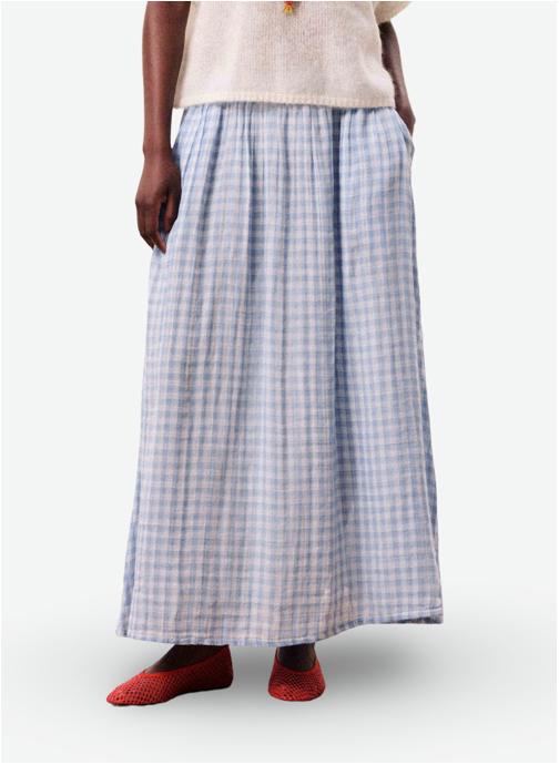 FRNCH Jupes mi-longues COBALT femme bleu