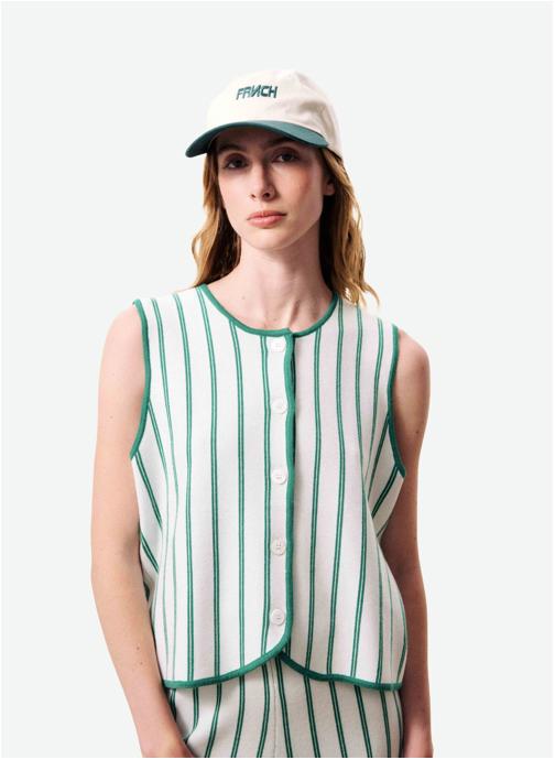 FRNCH Gilets NIAGARA femme vert