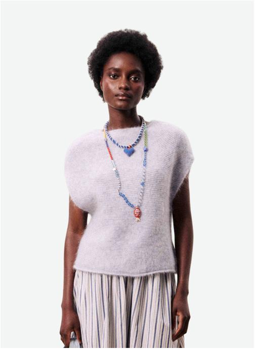 FRNCH Pulls FAXI femme bleu