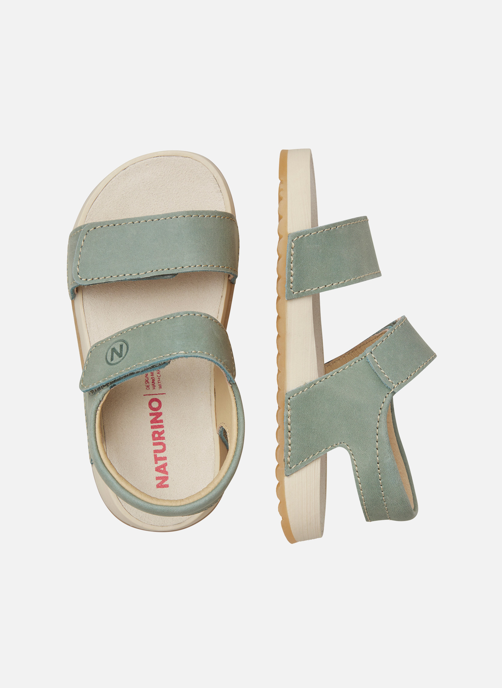 Sandales Sandales SALNY. Marine- fille vert Naturino Sandales Sandales SALNY. Marine- fille vert Vert