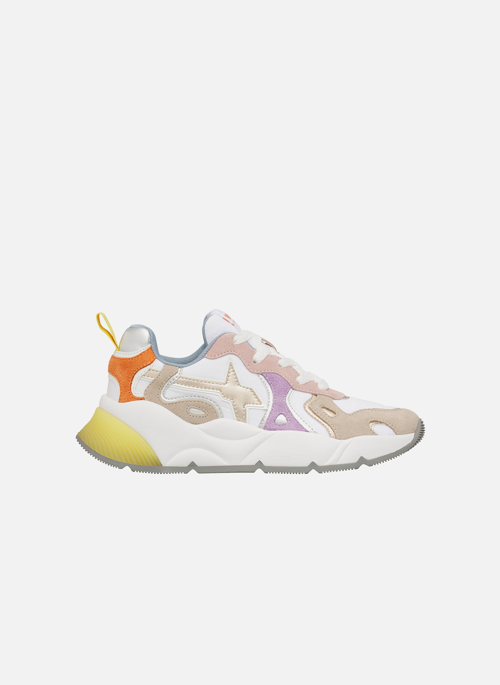Baskets basses Sneakers SARAH-W. Beige-Blanc femme beige W6YZ Baskets basses Sneakers SARAH-W. Beige-Blanc femme beige Beige