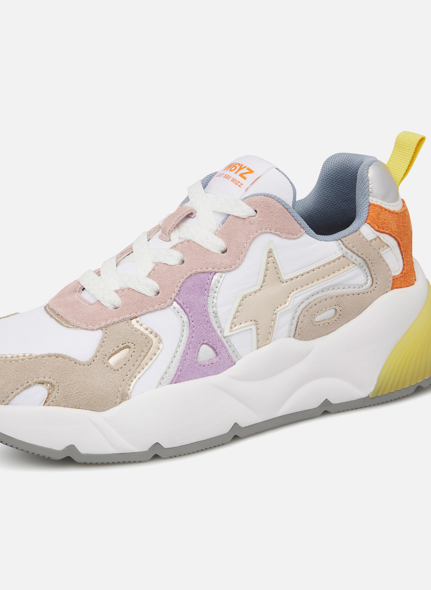 Baskets basses Sneakers SARAH-W. Beige-Blanc femme beige W6YZ Baskets basses Sneakers SARAH-W. Beige-Blanc femme beige Beige
