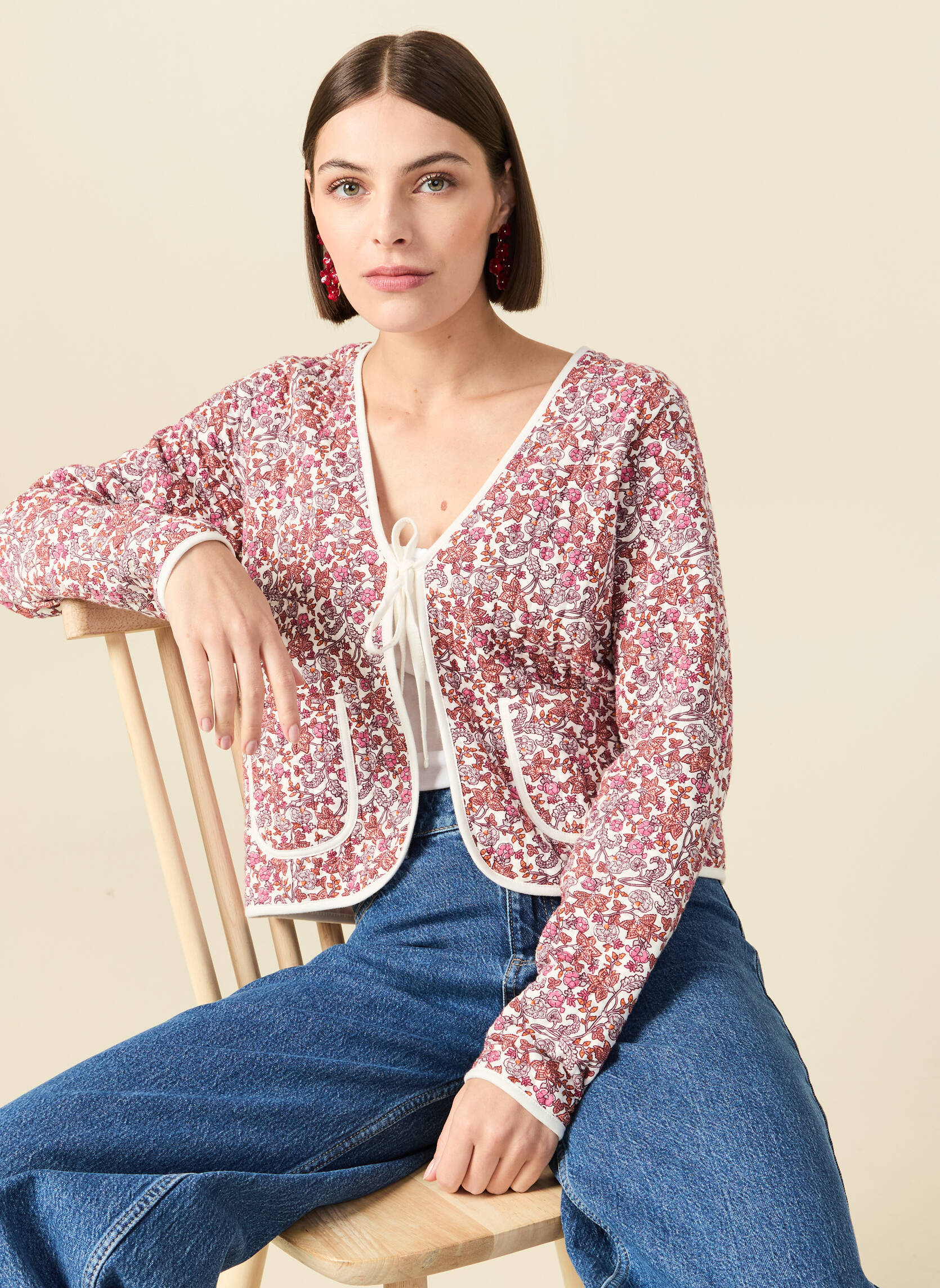 Gilets NOUETGILF femme rose Bonobo Gilets NOUETGILF femme rose Rose