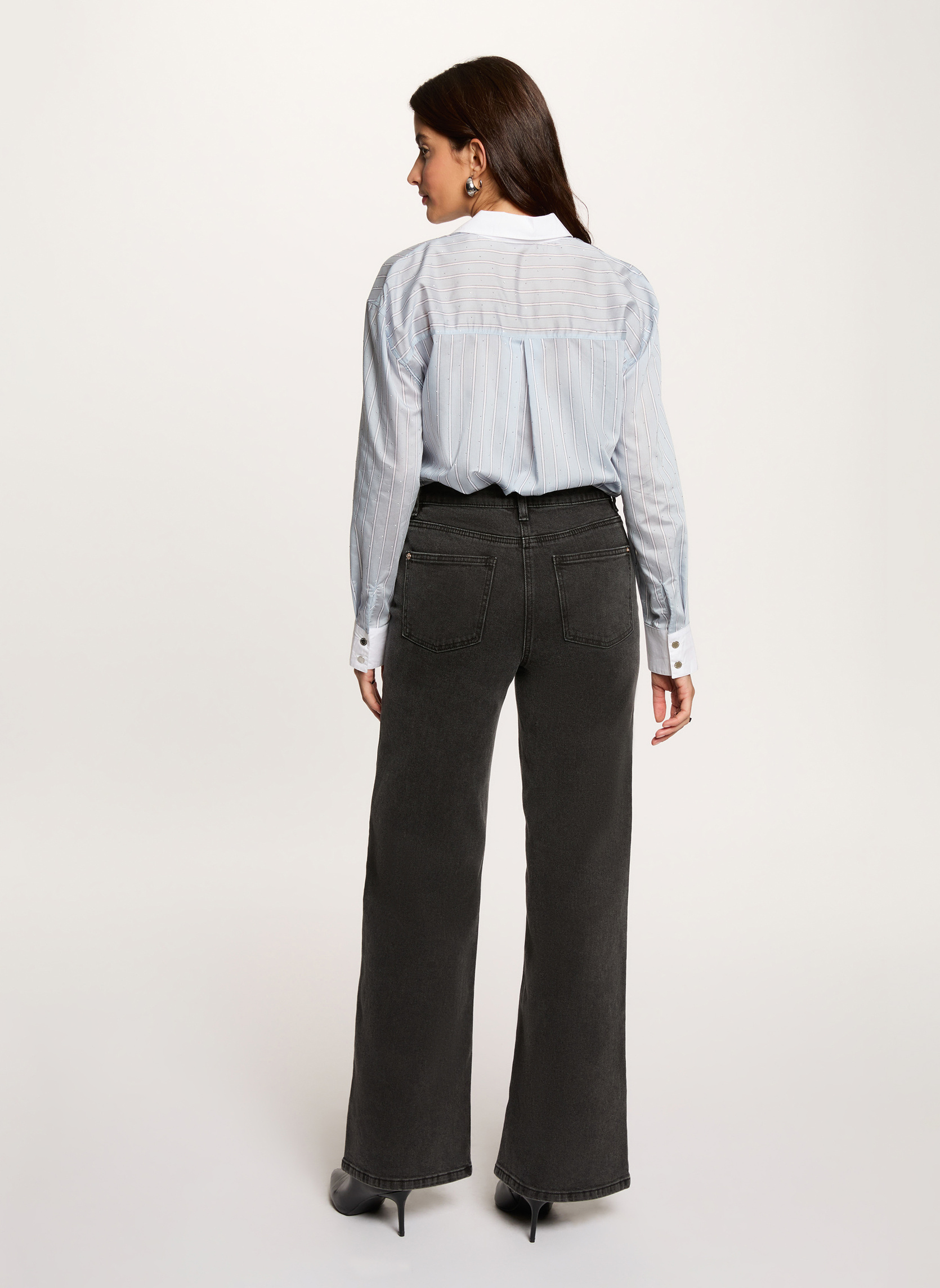 Chemises 261-CREME.F femme bleu Morgan Chemises 261-CREME.F femme bleu Bleu