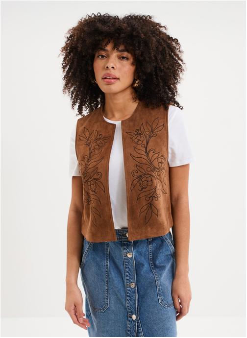 CREEKS Gilets Veste - CRE3_GULLIVER femme marron