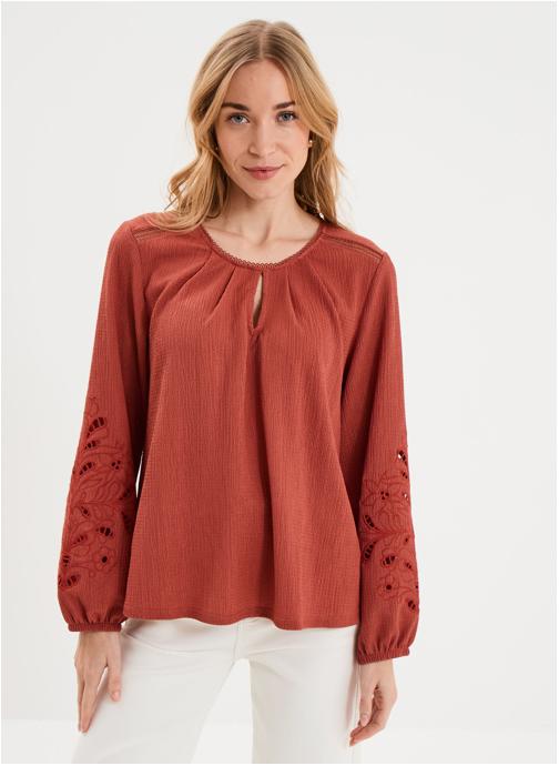 CREEKS Blouses T-shirt - CRE3_TBLUES femme marron