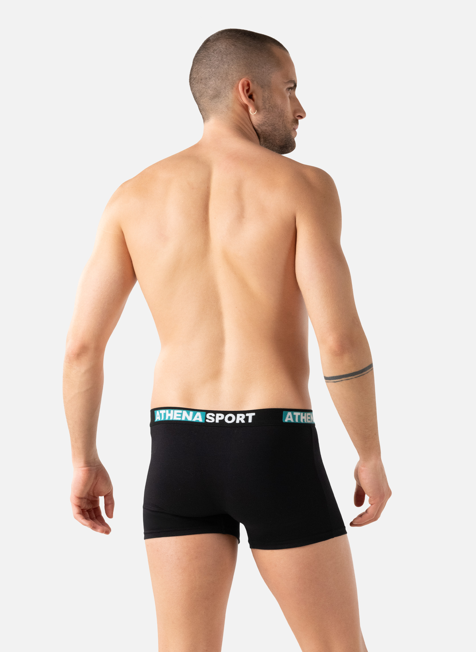 Slips DAILY SPORT homme noir ATHENA Slips DAILY SPORT homme noir Noir