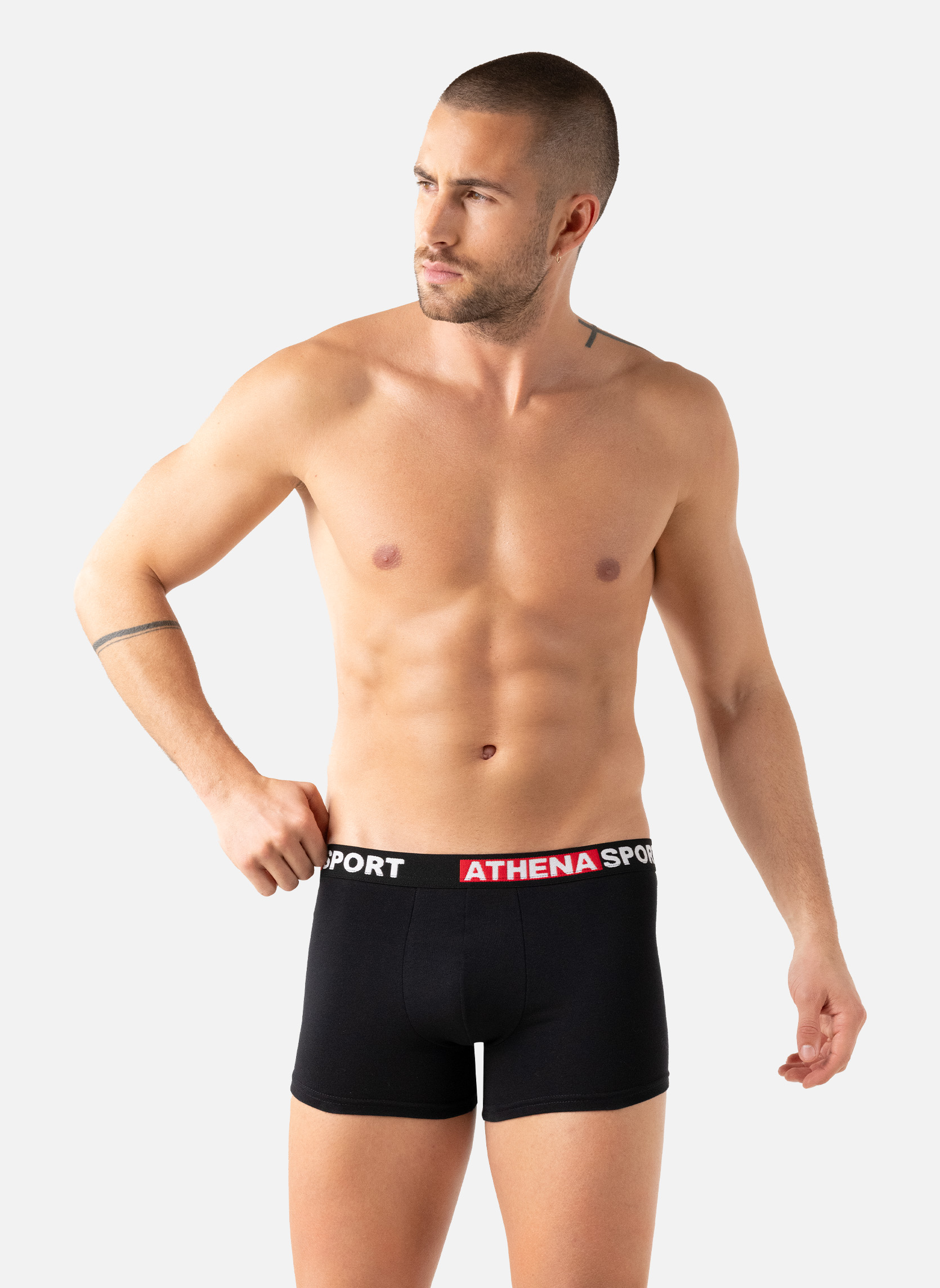 Slips DAILY SPORT homme noir ATHENA Slips DAILY SPORT homme noir Noir