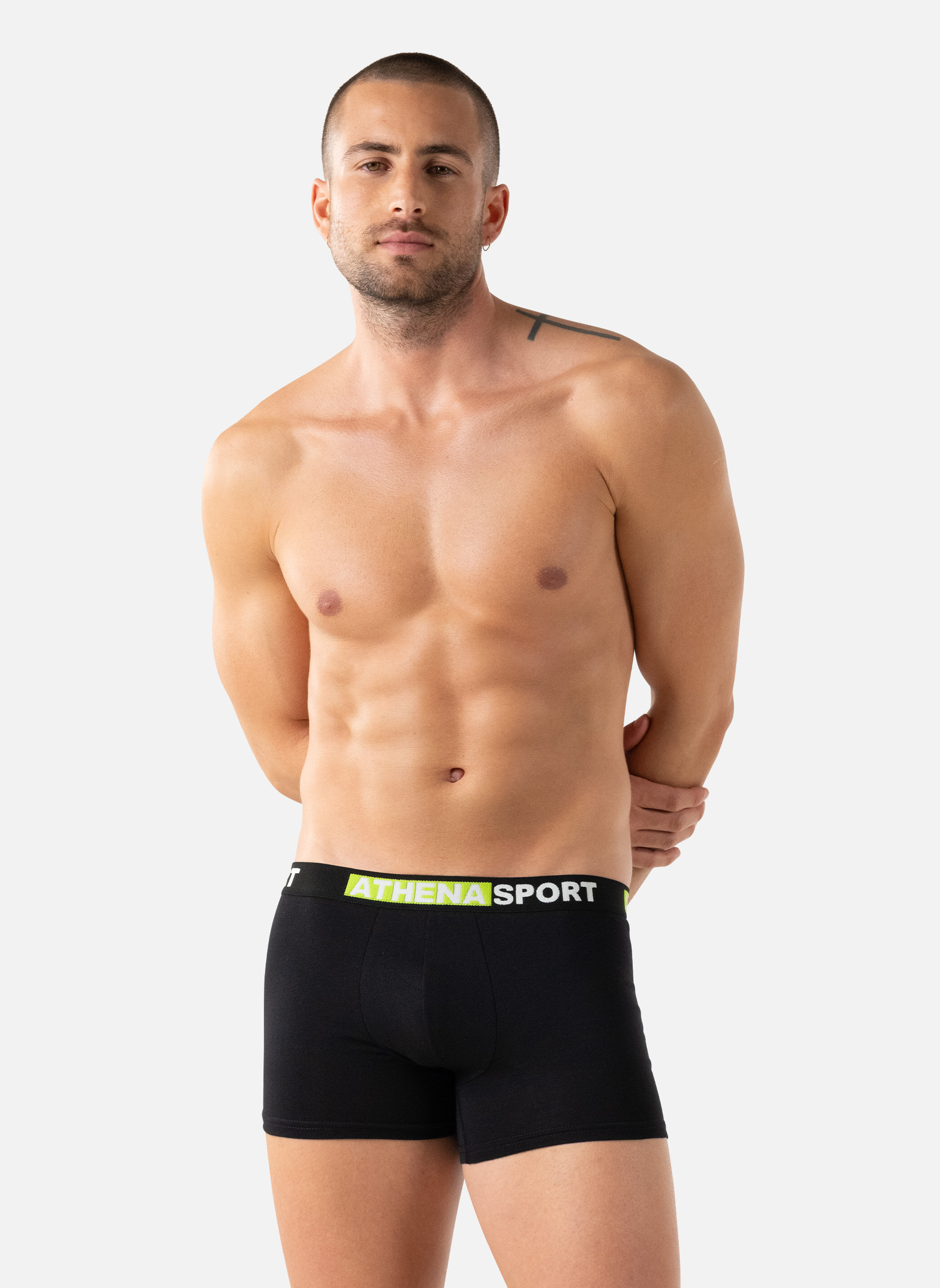 Slips DAILY SPORT homme noir ATHENA Slips DAILY SPORT homme noir Noir
