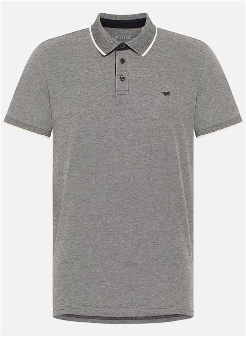 MUSTANG Polos Polo coton droit - 1017411 homme gris
