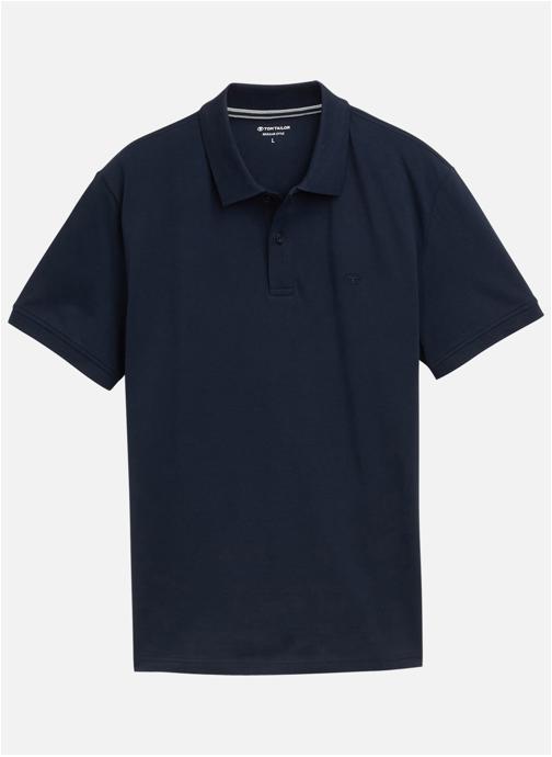 Tom Tailor Polos Polo coton droit - 1031006 homme bleu