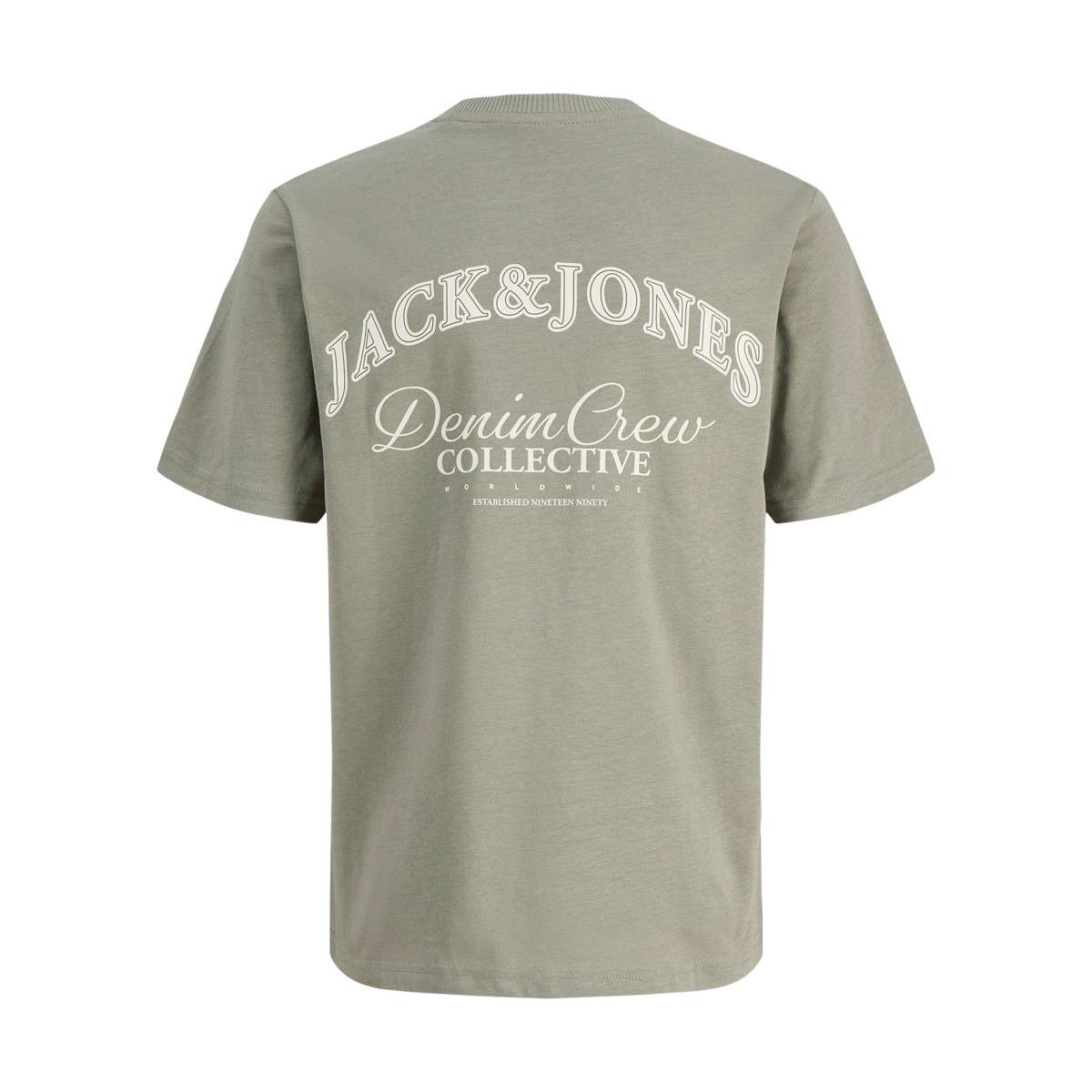 Tee-shirts T-shirt coton - 12269310 garçon vert Jack & Jones Tee-shirts T-shirt coton - 12269310 garçon vert Vert