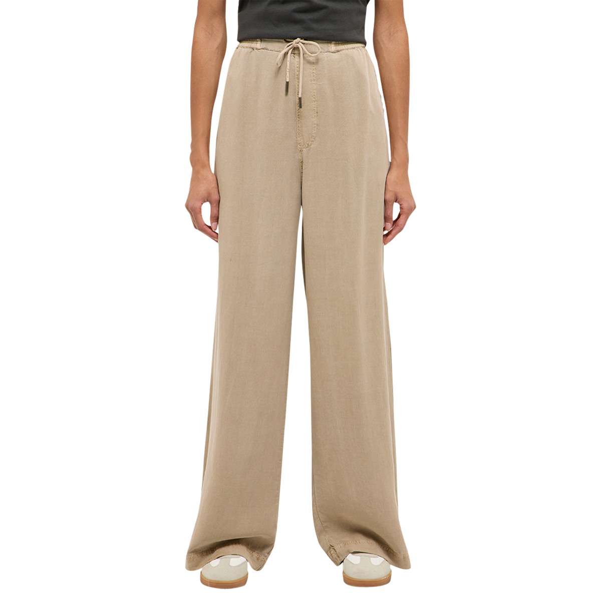 Pantalons droit Pantalon taille haute bootcut - 1017571 femme marron MUSTANG Pantalons droit Pantalon taille haute bootcut - 1017571 femme marron Marron