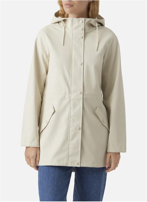 Vero Moda Parkas Imperméable - 10266982 femme blanc