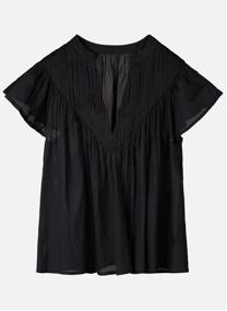 Blouses Top coton ample - 32318075D femme noir Teddy Smith Blouses Top coton ample - 32318075D femme noir Noir