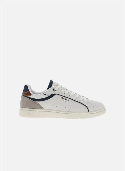 Pepe jeans Baskets basses Tennis CLAY CLASS M cuir talon plat homme blanc
