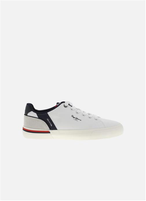 Pepe jeans Baskets basses Tennis KENTON STATE M talon plat homme blanc