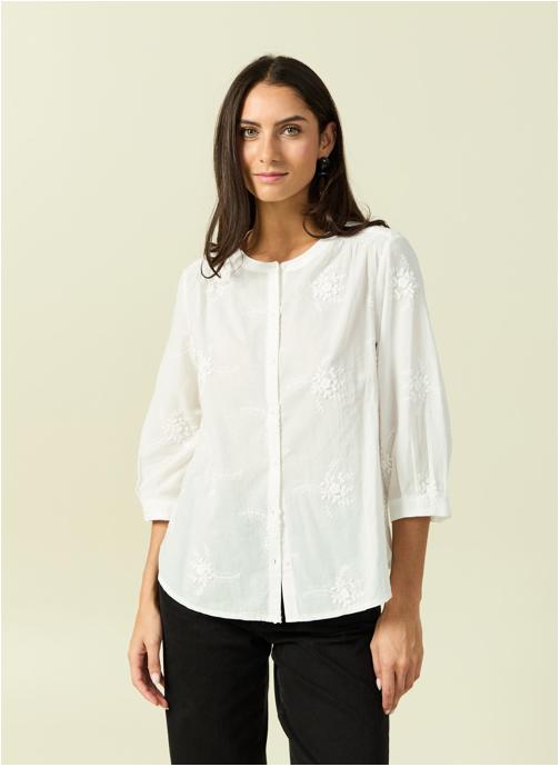 Bonobo Chemises BELLACHEMF femme blanc