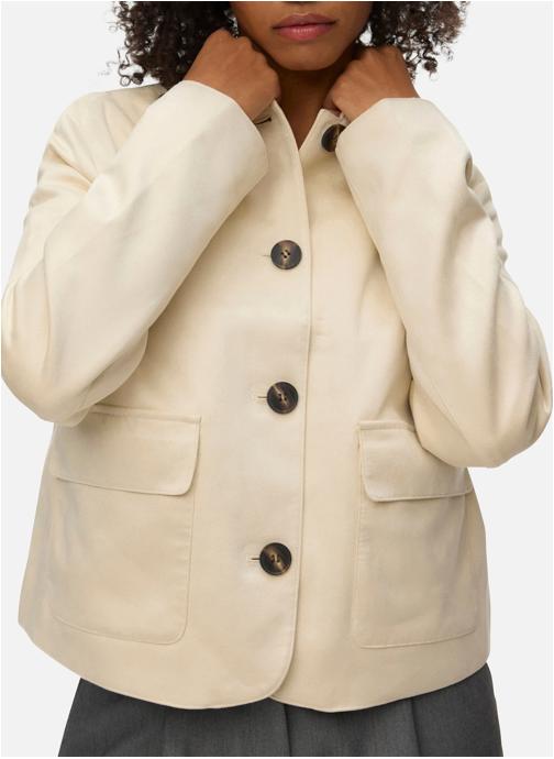 Vero Moda Vestes Veste - 10338632 femme blanc