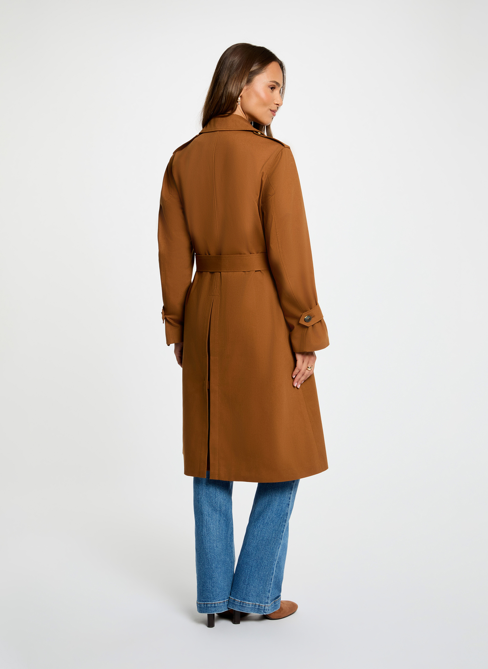 Trench-coats 261-GPRUNE femme marron Morgan Trench-coats 261-GPRUNE femme marron Marron