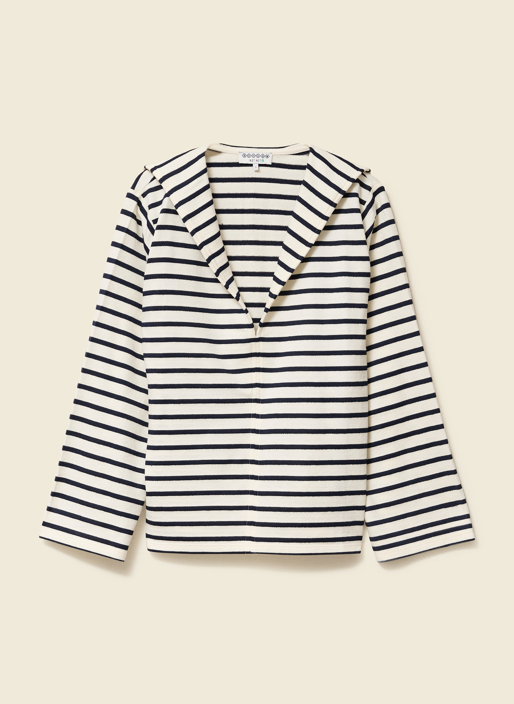 Tee-shirts RAYE2LONF femme blanc Bonobo Tee-shirts RAYE2LONF femme blanc Blanc & bleu