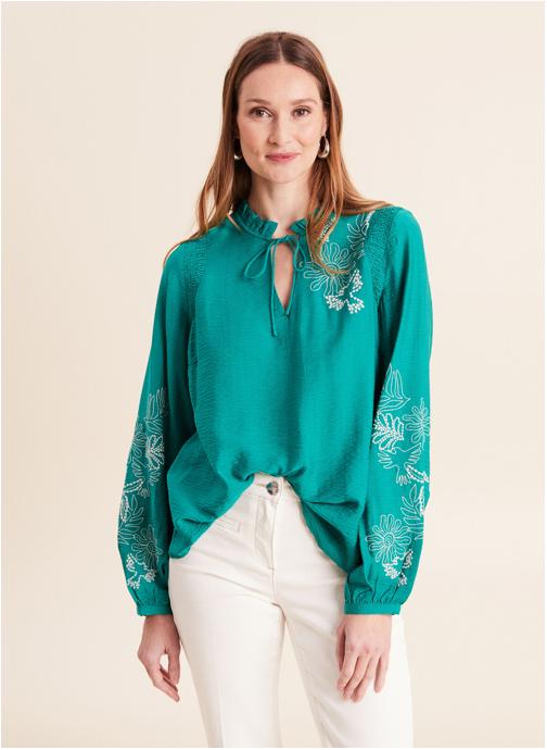 Bréal Blouses CEMARGOT femme vert