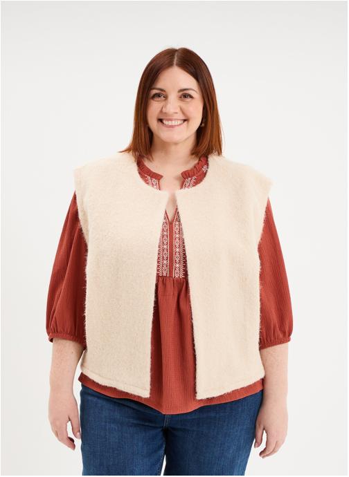 CREEKS Gilets Veste - CRE3_GEODE_GT femme beige